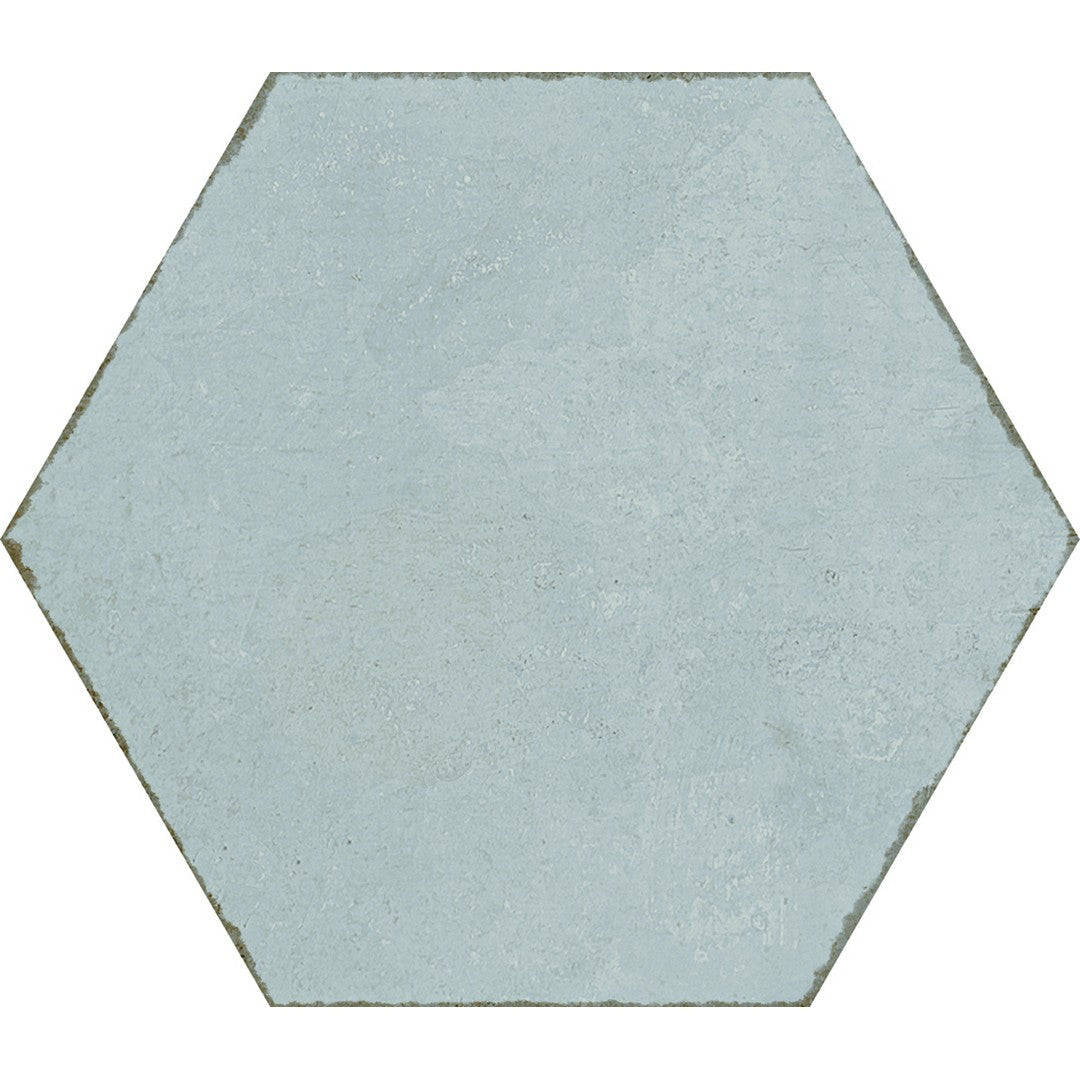 Tesoro 7" x 7" Spring Time Pressed Porcelain Hexagon Tile