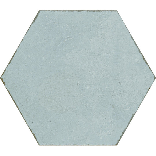 Tesoro 7" x 7" Spring Time Pressed Porcelain Hexagon Tile