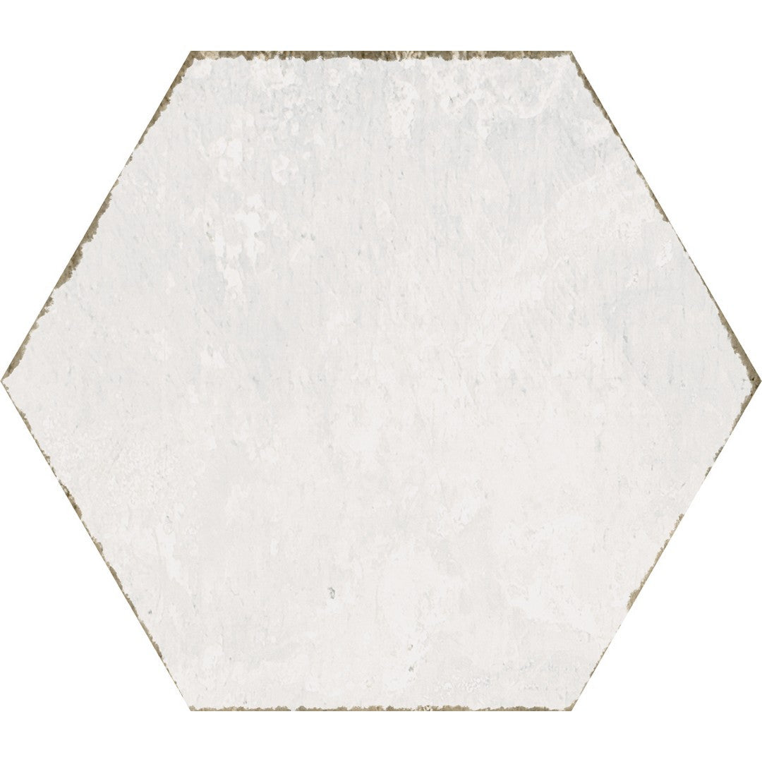 Tesoro 7" x 7" Spring Time Pressed Porcelain Hexagon Tile