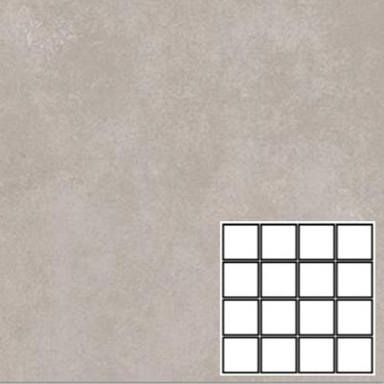 Tesoro 12" x 12" Terre Pressed Matte Ceramic 3" Mosaic