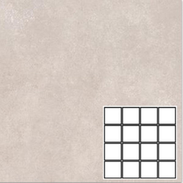 Tesoro 12" x 12" Terre Pressed Matte Ceramic 3" Mosaic