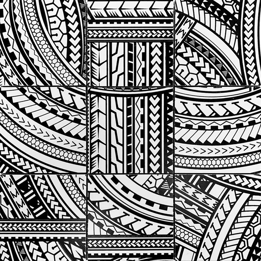 Bati Orient 12" x 12" Native Glazed Ceramic 4" Island Mosaic