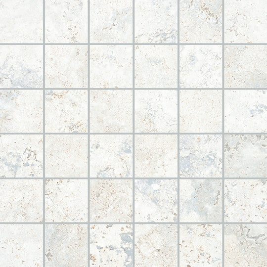 Century Ceramica 12" x 12" Aurum Natural Porcelain 2" Mosaic
