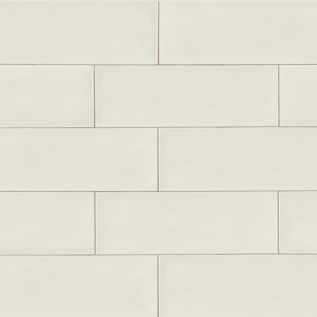Bedrosians Winter 8" x 24" Gloss Ceramic Wall Tile