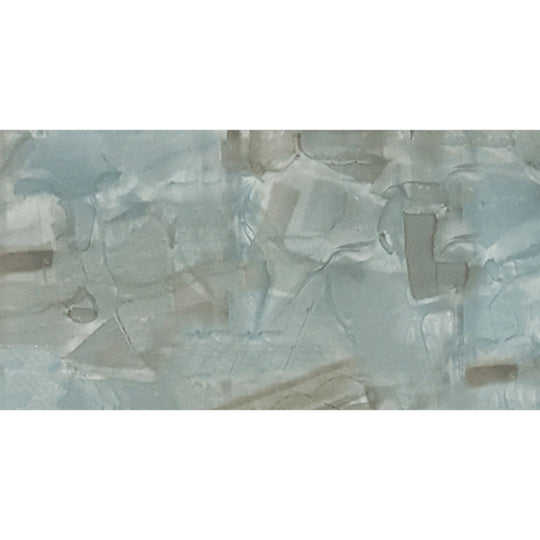 Tesoro 3" x 6" Flower Glass Decorative Glass Tile