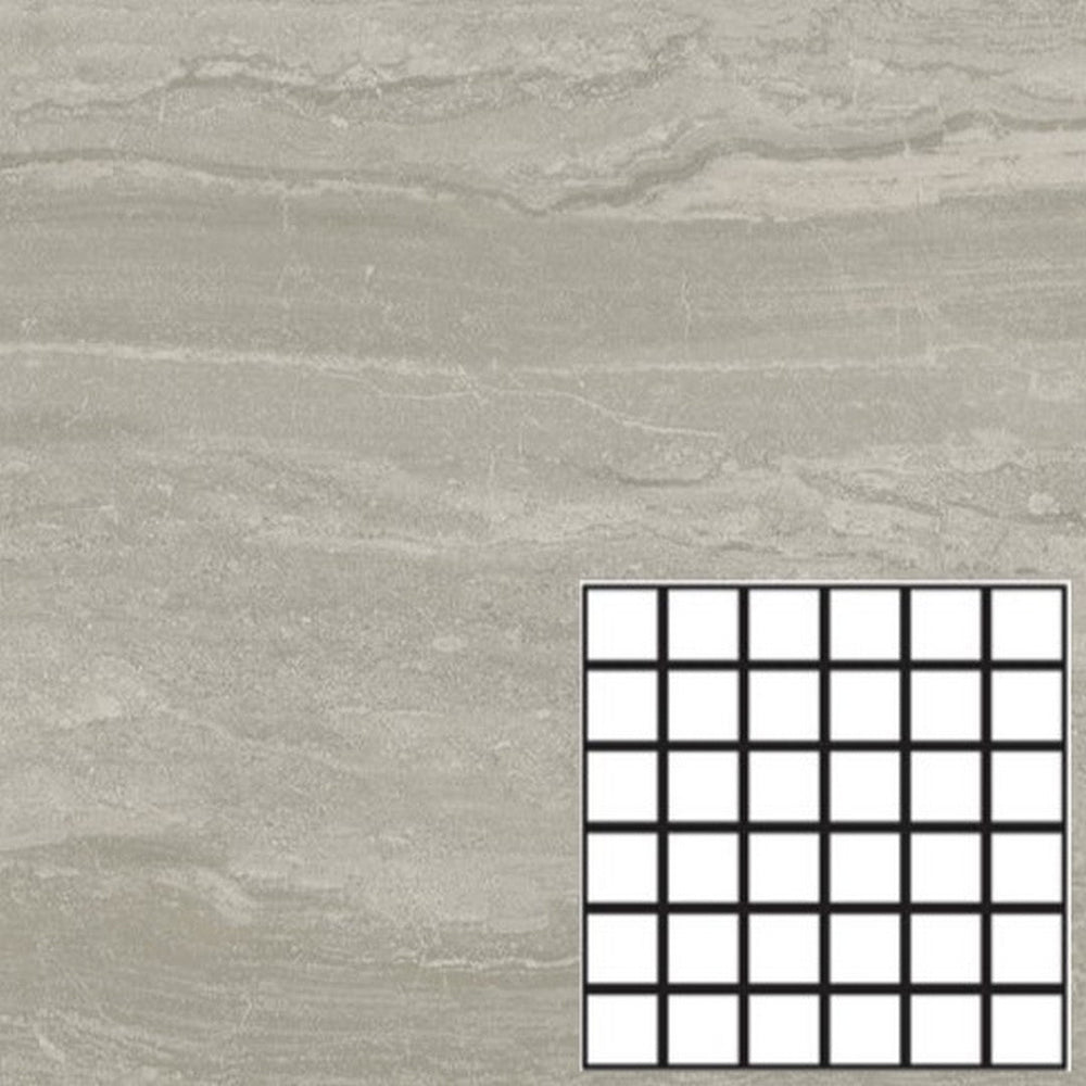 Tesoro 11.75" x 11.75" Mescla Matte Porcelain 2" Mosaic