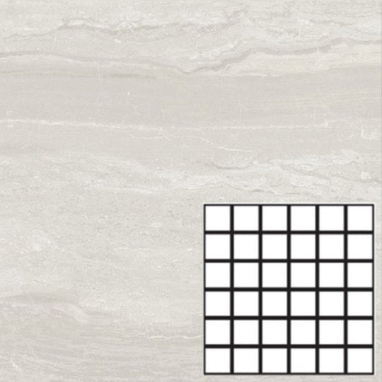 Tesoro 11.75" x 11.75" Mescla Matte Porcelain 2" Mosaic