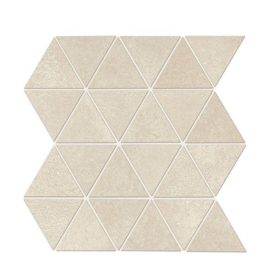 Daltile-Chord-12-x-15-Matte-Porcelain-3-Triangle-Mosaic-Allegro-Beige