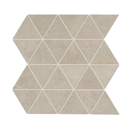 Daltile-Chord-12-x-15-Matte-Porcelain-3-Triangle-Mosaic-Rhythm-Brown