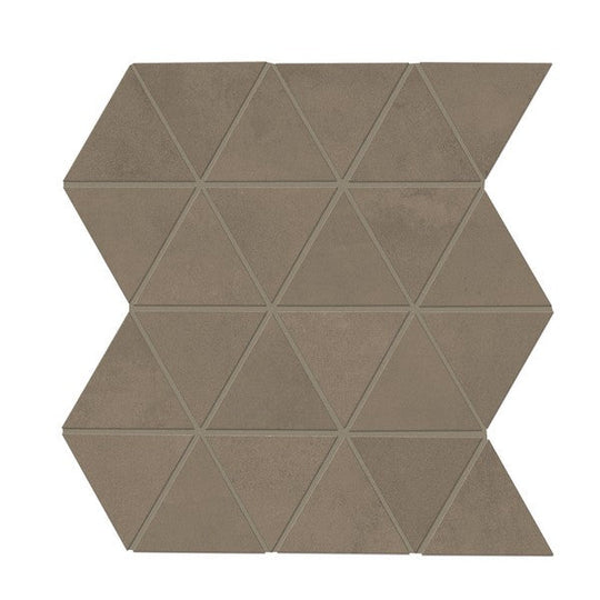 Daltile-Chord-12-x-15-Matte-Porcelain-3-Triangle-Mosaic-Baritone-Brown