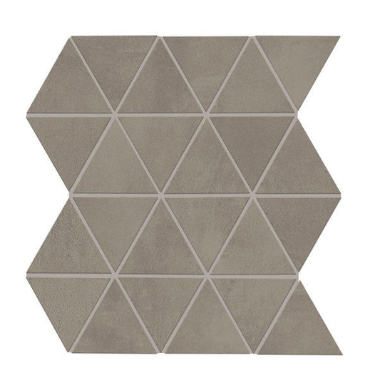 Daltile Chord 12" x 15" Matte Porcelain 3" Triangle Mosaic