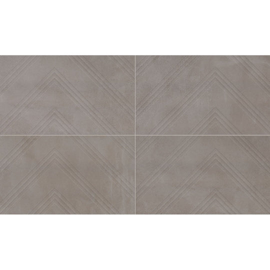 Daltile Chord 12" x 24" Rectified Textured Porcelain Decorative Accent Floor Tile