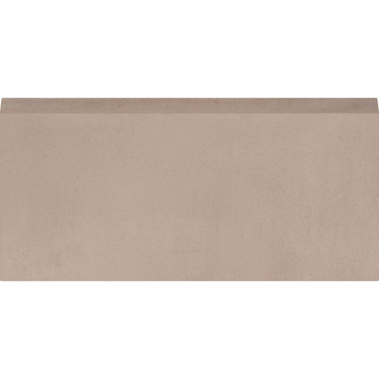 Bati Orient 4" x 8" Matte Cement Wall Base