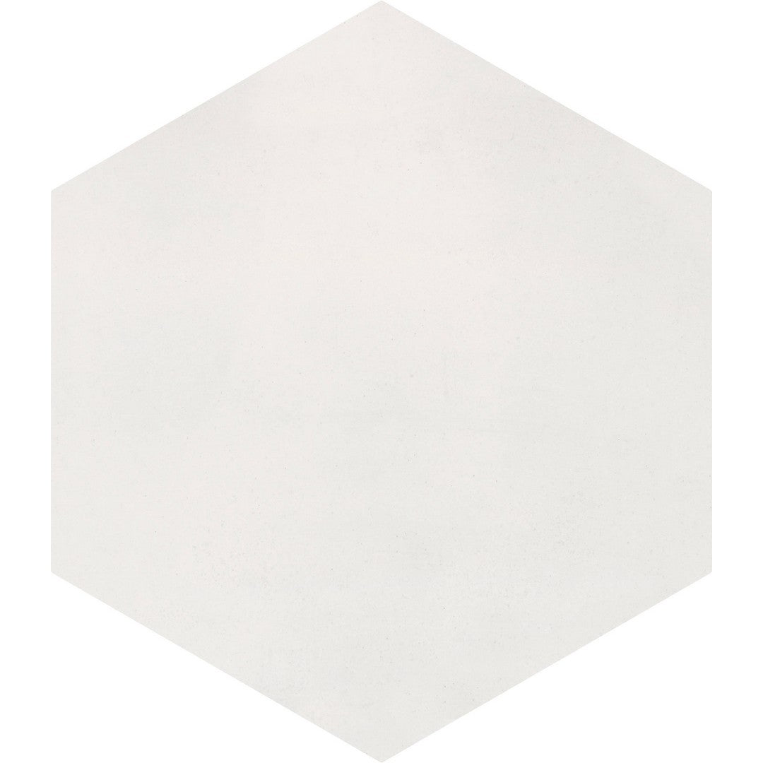 Bati Orient 9" x 8" Matte Hexagon Cement Tile