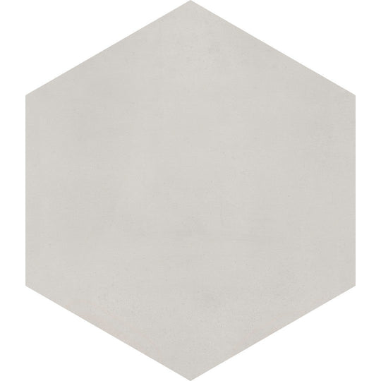 Bati Orient 9" x 8" Matte Hexagon Cement Tile