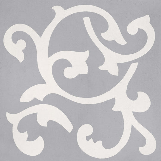 Bati Orient 8" x 8" Matte Classic Square Cement Tile