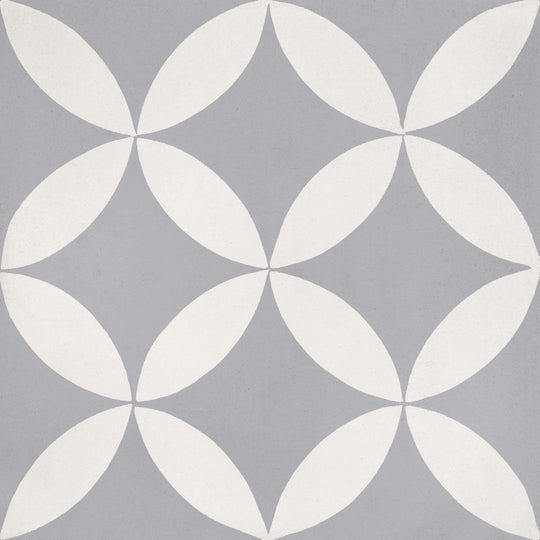 Bati Orient 8" x 8" Matte Modern Square Cement Tile