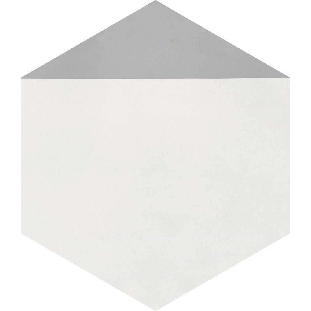 Bati Orient 9" x 8" Matte Modern Hexagon Cement Tile