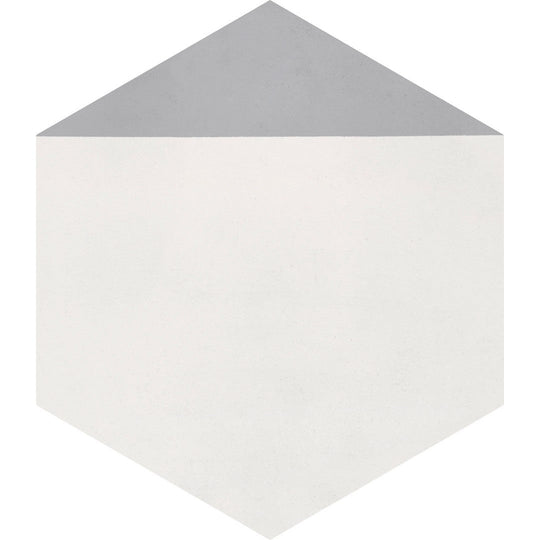 Bati Orient 9" x 8" Matte Modern Hexagon Cement Tile