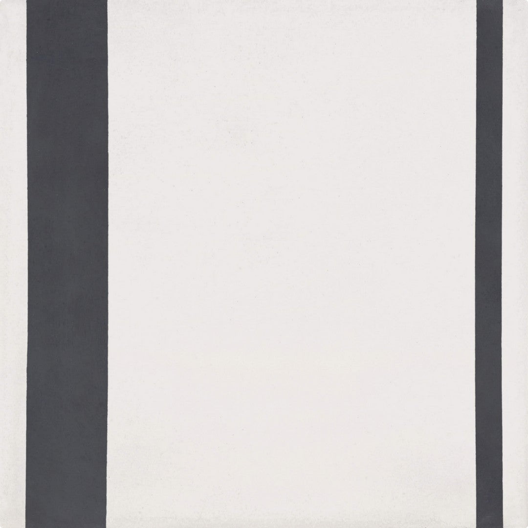 Bati Orient 8" x 8" Matte Line Modern Square Cement Tile