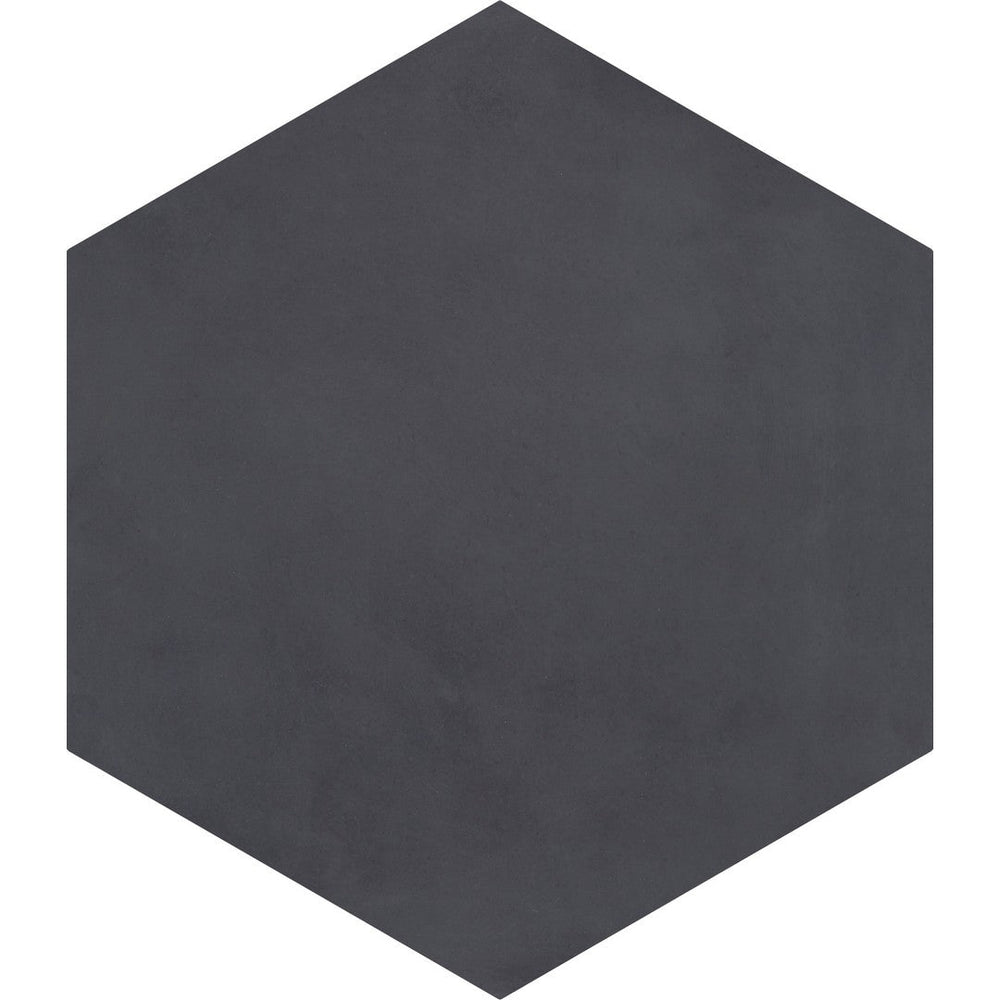 Bati Orient 9" x 8" Matte Hexagon Cement Tile