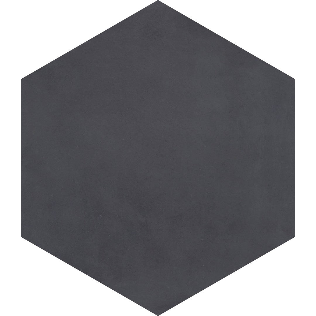 Bati Orient 9" x 8" Matte Hexagon Cement Tile