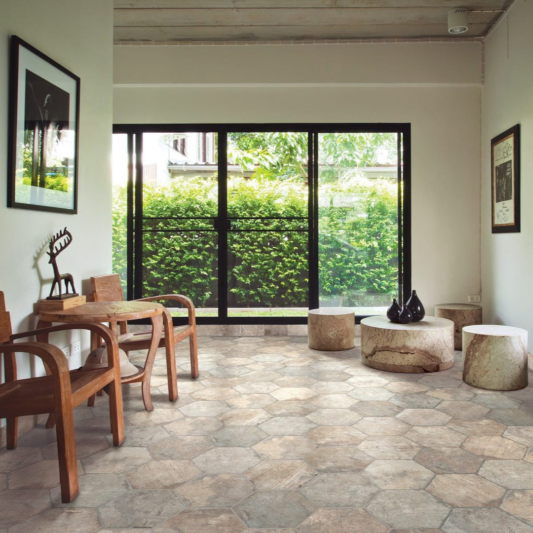 Tesoro-9-x-11-Chicago-Brick-Pressed-Hexagon-Pocelain-Tile-South-Side
