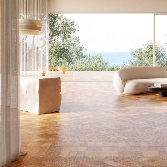 Tesoro-8-x-8-Cotto-Del-Campiano-Pressed-Matte-Porcelain-Tile-Cotto-Dorato