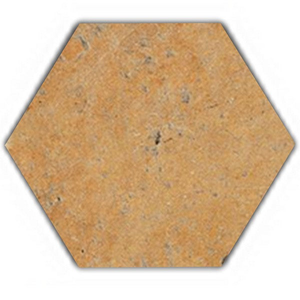 Tesoro 6" x 7" Cotto Del Campiano Pressed Matte Hexagon Porcelain Tile
