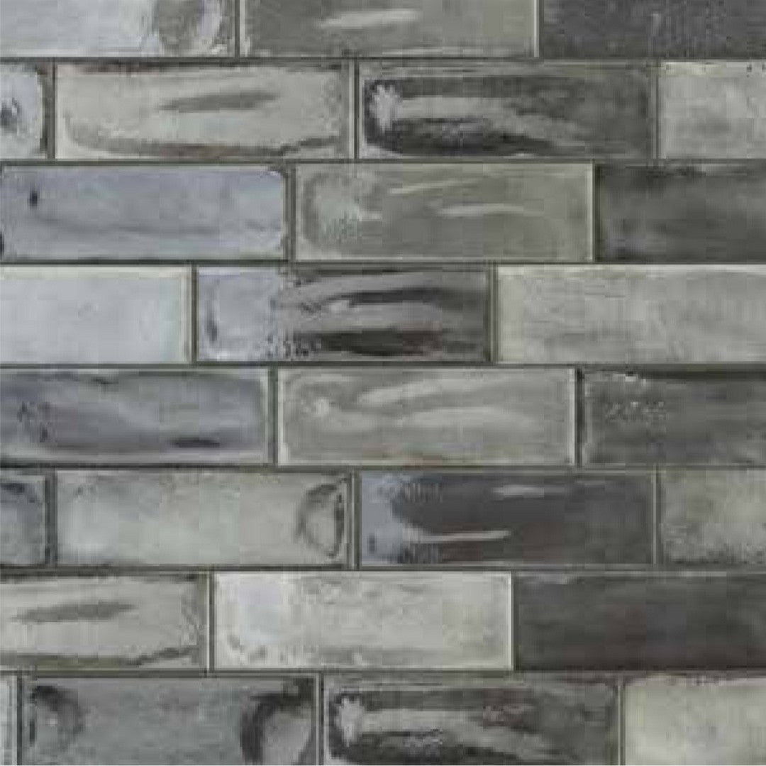 Tesoro 4" x 12" Fuoritono Pressed Glossy Porcelain Tile