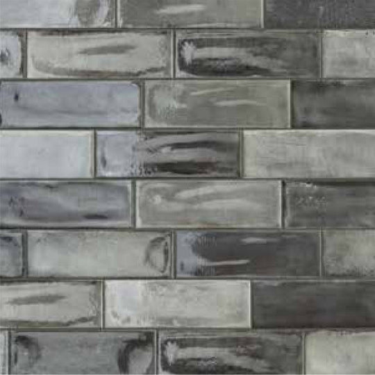 Tesoro 4" x 12" Fuoritono Pressed Glossy Porcelain Tile