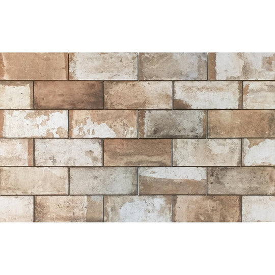Tesoro 4" x 8" Havana Pressed Porcelain Tile