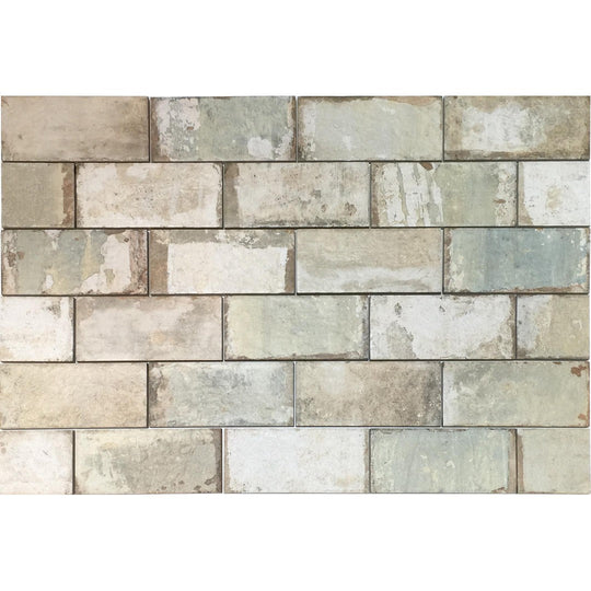 Tesoro 8" x 16" Havana Pressed Porcelain Tile