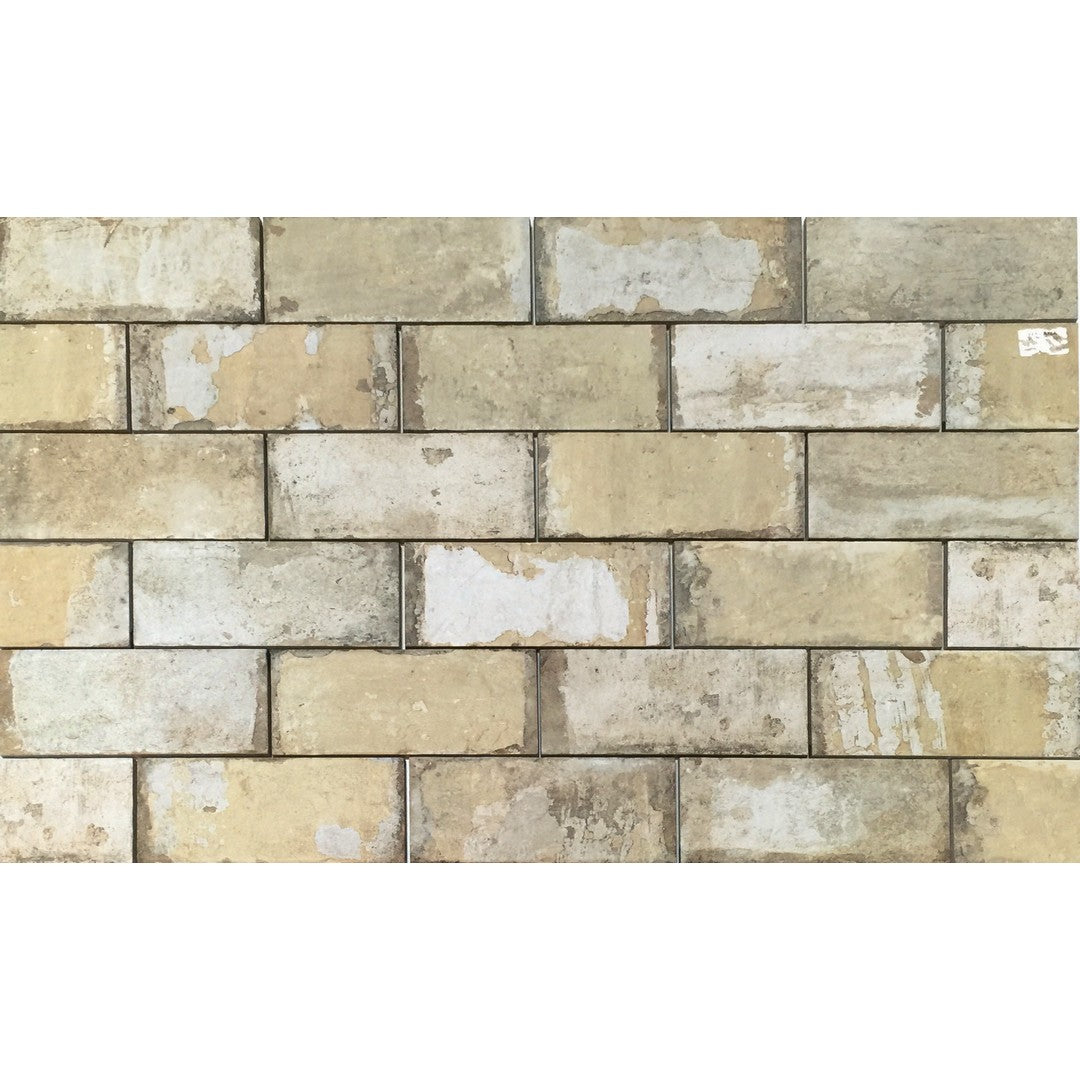 Tesoro 8" x 16" Havana Pressed Porcelain Tile