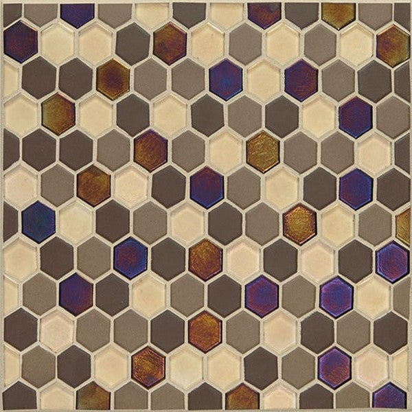 Daltile-Coastal-Keystones-12-x-12-Mixed-Glass-1-Hexagon-Mosaic-Island-Harvest