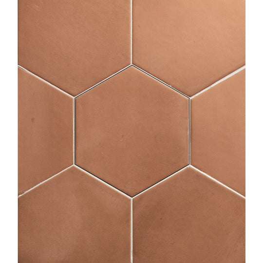 Ottimo Clay 7" x 8" Matte Porcelain Tile