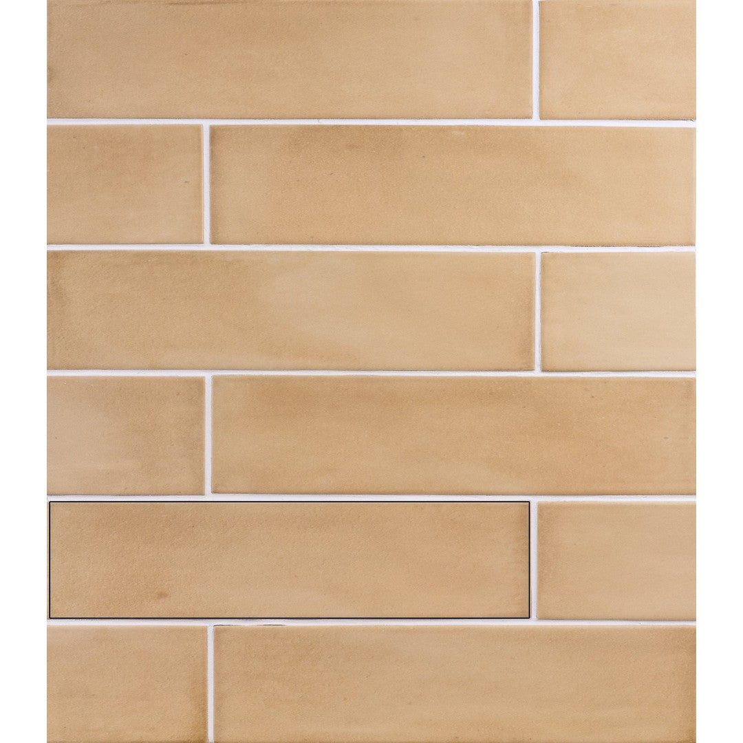 Ottimo Clay 2.5" x 10" Matte Porcelain Tile