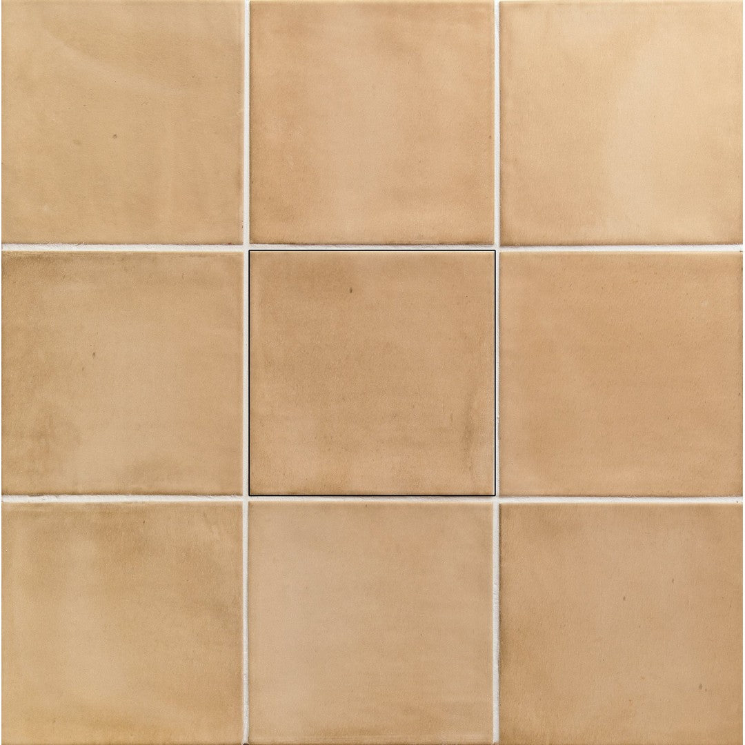 Ottimo Clay 5" x 5" Matte Porcelain Tile