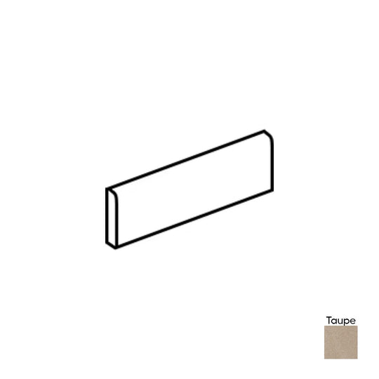 Daltile-Cohesion-3-x-24-Matte-Porcelain-Bullnose-Taupe