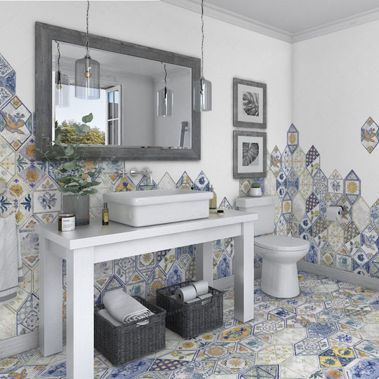 Tesoro-6.5-x-13-Kayak-Pressed-Elongated-Hex-Porcelain-Tile-Albufera