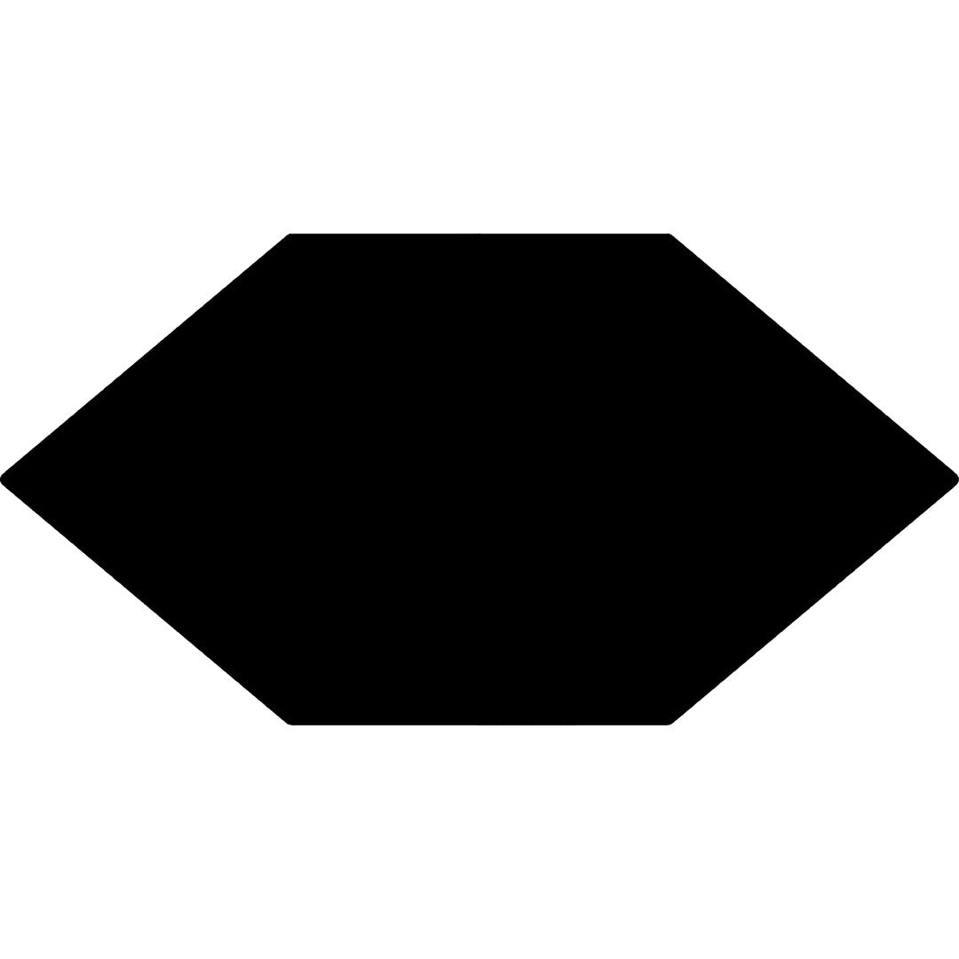 Tesoro 6.5" x 13" Kayak Pressed Elongated Hex Porcelain Tile