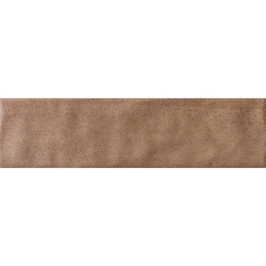 Crossville 3" x 10" Cotto Moderno Matte Porcelain Undulating Wall Brick