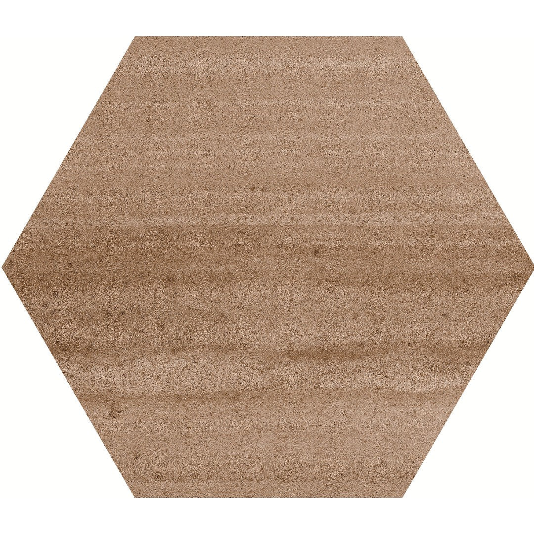 Crossville 8" x 8" Cotto Moderno Matte Porcelain Flat Hexagon Tile