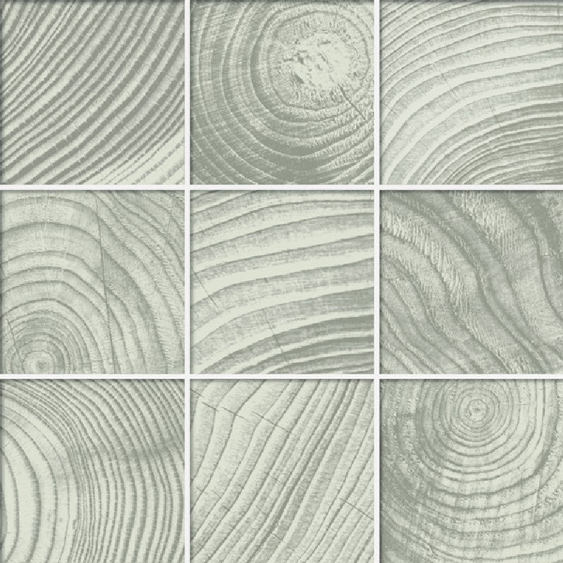 Crossville 12" x 12" Convergence Polished Glass 4" Mosaic