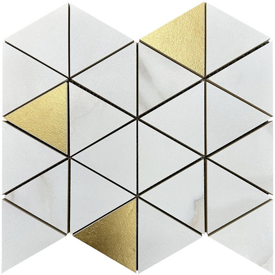 MiR Cosmopiltan 10" x 11" Matte Porcelain Mosaic