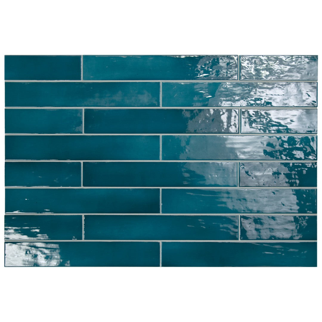 MiR Cire 3" x 16" Glossy Ceramic Tile