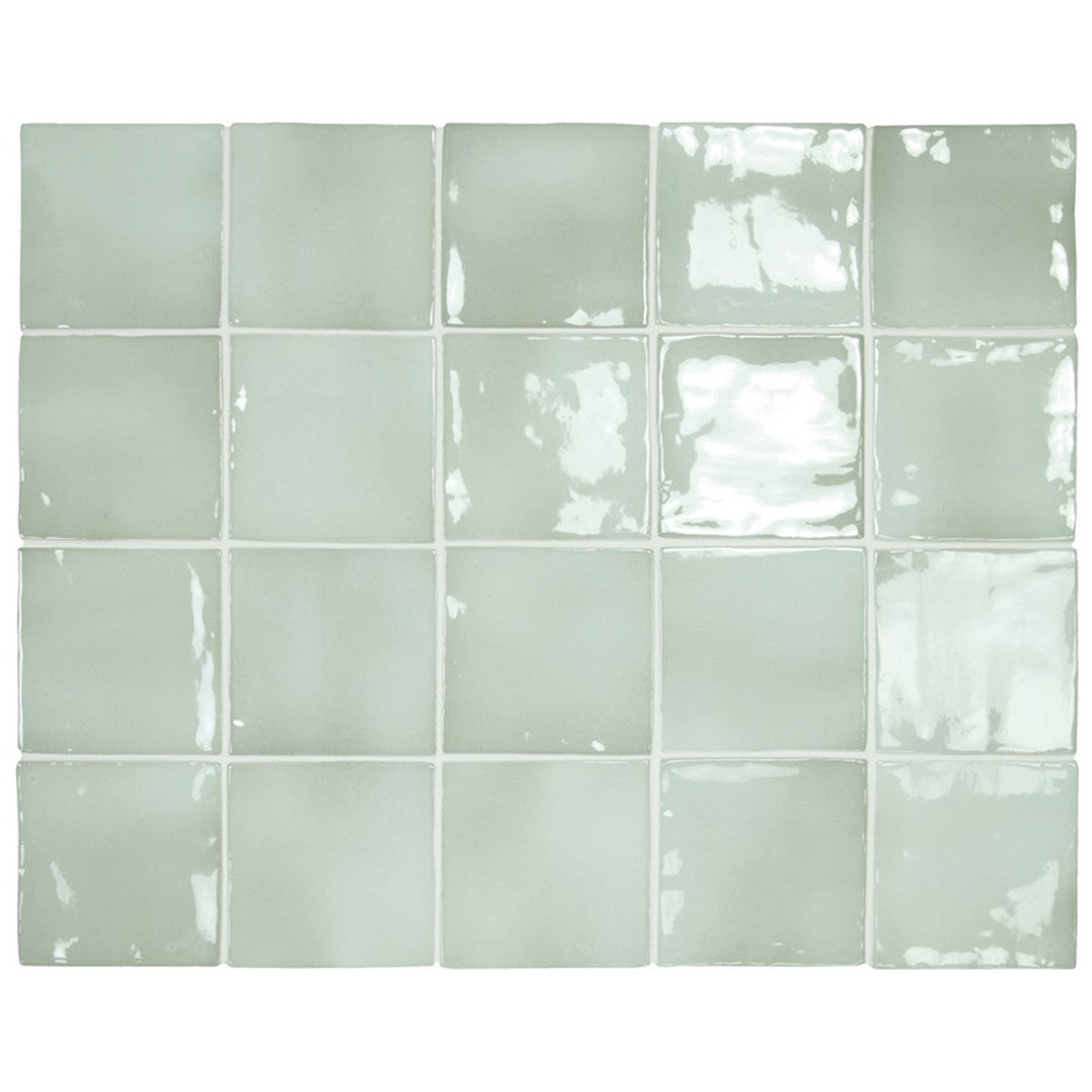 MiR Cire 4" x 4" Glossy Ceramic Tile