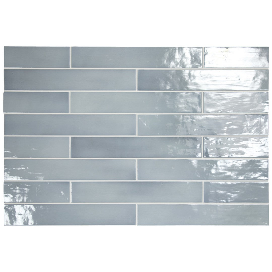 MiR Cire 3" x 16" Glossy Ceramic Tile