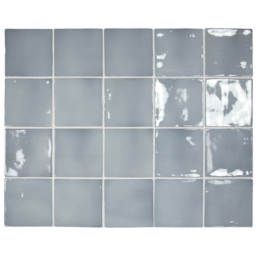 MiR Cire 4" x 4" Glossy Ceramic Tile