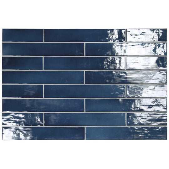 MiR Cire 3" x 16" Glossy Ceramic Tile